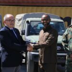 Sawirro: Wasiirka Gaashaandhigga XFS oo Gaadiid Ciidan kala wareegay Dowladda Turkiga.
