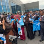 Sawirro: hoggaamiyw Firdhiye oo Muqdisho lagu soo dhaweeyey